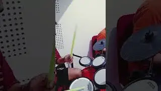 JAMMIN' #drum #drumcam #drumcamgospel #band #music #groove #play #rudiment #viral #practice #shorts
