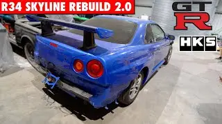 Let's REBUILD the R34 Skyline AGAIN | VLOG 18