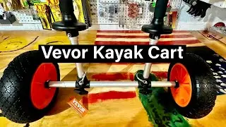 Inexpensive Collapsible Kayak Cart (Scupper Hole Style)