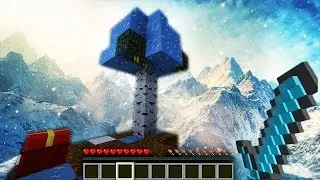 INSANE FROZEN SKYBLOCK! (24 DAYS OF POOFLESS)
