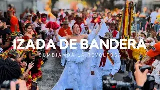 Izada de Bandera Cumbiamba La Revoltosa | Michelle Char Fernández • Adolfo Maury Cabrera. 