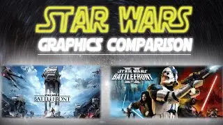 Star Wars Graphics Comparison - Battlefront EA vs. Battlefront II [PC] [60FPS]