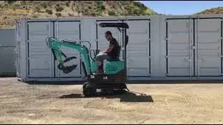 13.5HP Engine Crawler Excavator B&S Engine Micro Excavator