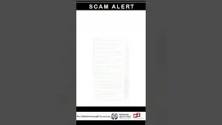 Beware of Job and Investment scams