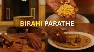 Birahi Parathe | Dal Bhare Parathe | Chana Dal Stuffed Paratha | Authentic North Indian Breakfast