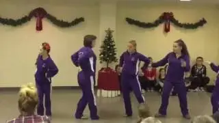 Aleah dances at Miss Lisa's Dance Studio Christmas Recital