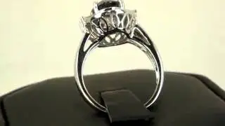 Gemgagements: 2.34ct VVS Natural Titanium Spinel Diamond Engagement Ring