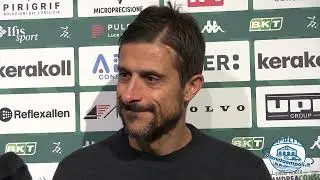 PianetaEmpoli.it | Mister Dionisi & Nosa Obaretin nel dopo Modena-Empoli