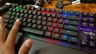 keyboards Multiple buttons pressing at a time problem of  Redgear Shadow Blade Mechanical Keyboard-3
