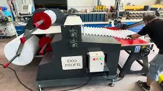 EKO PROFİL MAKİNA - Pleating Machine for Cassette Filters (48 mm - 98 mm)