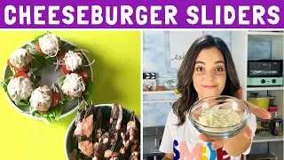 Cheeseburger Sliders + Purple Fries | HEALTHY & DELICIOUS RECIPE | My Choice Kitchen