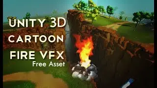 Unity creating Cartoon fire using particle system