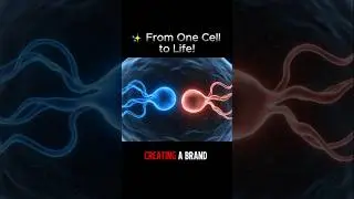 A single Sperm from one cell to life #stem #facts #Anatomy #medical #biology