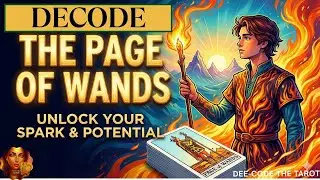 Page of Wands Meaning | 💫New Beginnings, Raw Potential & the Right Way to Start #tarotreading