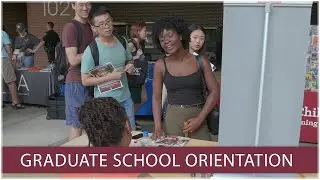 The Graduate School New Student Orientation 2019