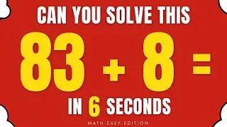 Math Speed Test! - Quiz Addition 2 (Double) Digit Number : Level Easy #2