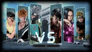 Kakashi, Ichigo, Yusuke VS Monkey D. Luffy, Boa Hancock, Naruto | Jump Force Longplay 4K