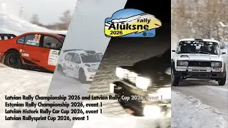 Rally Aluksne 2026 | Highlights with Justas Tamasauskas thoughts, before the Rally