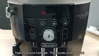 Meaning of Red Light on DeLonghi Magnifica Coffee Machine