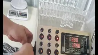 600ml digital e-liquid filling machine peristaltic pump model with 6 heads