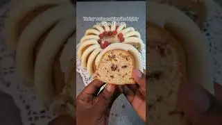 Рецепт кекса-бандта с малиной и белым шоколадом без добавок! Часть 1 #bundtcake #cakerecipe