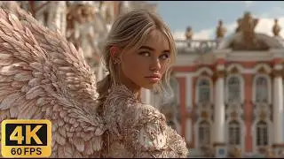 Fantasy | Dreamlike | The Rose Palace Above the Clouds [AI Music Video]