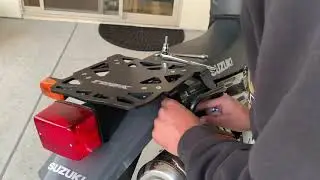 Suzuki DR650 96+ Tusk Off Road Rear Rack Install EASY