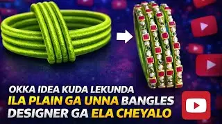 New design 2026| See how to make simple bangles as designer #easy #shortvideos #growth 