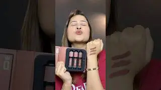 | Swatches if MARS queen of Mattes 'BROWNS' 💄💋|