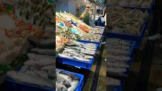Fresh fish Leeds Kirkgate market #travel #shorts #travel #usa #england #germany #india #japan