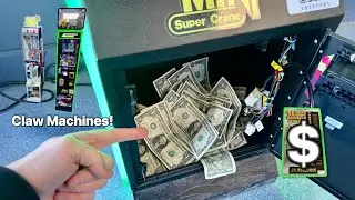 Я получила ДЕНЬГИ из своих игровых автоматов с клешнёй! 💰 Прачечная и лотерейный билет с мгновенн...