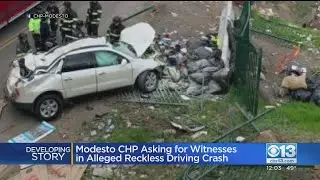 Possible Street Race Led Up To Highway 99 Crash That Left Uninvolved Driver With Major Injuries