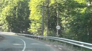 Bihar hegység  Vasaskőfalva - Pádis ( Pietroasa - Padis ) autós út a Boga völgyén