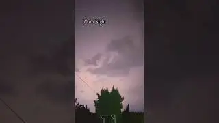 Zhob Night with heavy thunder #zhob #nature #thunder