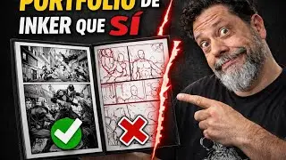 C&oacute;mo Crear un PORTFOLIO de INKER de C&Oacute;MICS que S&Iacute; CONSIGUE TRABAJO