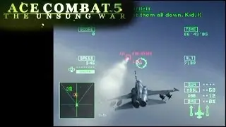 Ace Combat 5: The Unsung War ... (PS2) Gameplay