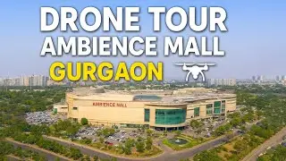 Aerial Drone Footage | Ambience Mall Gurgaon | Ultra HD Stock Video