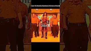 Kane 🔥 Vs Dominic ☠️ Baddasss Entrance 👀#wwe #shorts