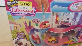 Shopkins|Cutie Cars|Splash n go|Spa Wash|color change|Un boxing|Review