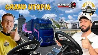 Je fais d&eacute;couvrir GRAND UTOPIA &agrave; Ramos Turbo sur ETS2 !