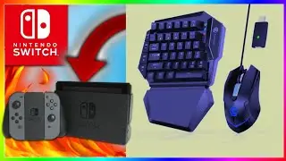 Comment FONCTIONNE le CLAVIER SOURIS Nintendo Switch