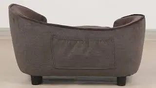 Luxury Pet Furniture That's Practical: Brown Velvet Sofa Review & Wash Test