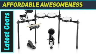 `VEVOR Electronic Drum Set: Best Quiet Mesh Drum Kit for Beginners!