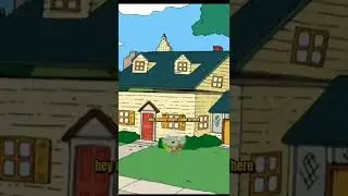 Peter turned the house into puppet 😂. #shorts #familyguy