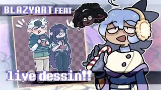 Live dessin/projets FEAT @Seren_BMG ! On dessine nos persos, en parlant Ocs et sujets heavy.