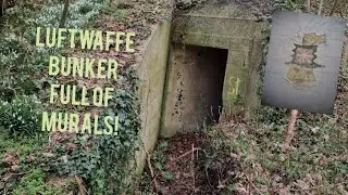 German bunker, Calais.#bunkerart #ww2 #luftwaffe