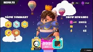 Fall Guys Ultimate Knockout (Season 4) | Chun-Li Skin Gameplay