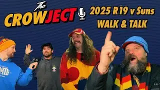 ROUND 19 2025 V SUNS | WALK AND TALK POST GAME LIVE REACTIONS