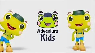 TEASER 🐸 Ray frog SHUFFLE dance Intro video 4K | ♪ Adventure Kids Nursery Rhymes, Songs & Stories ♪
