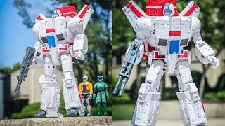 New Transformers Jetfire Void Rivals action figures in hand images by notrab